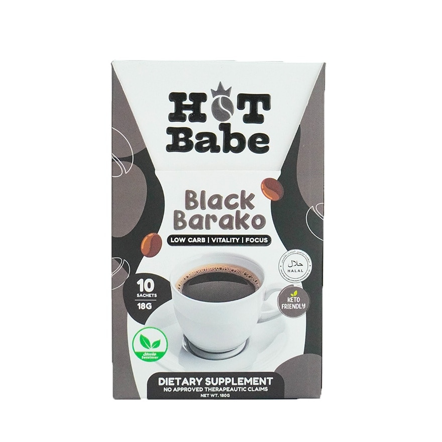 HOT BABE Black Barako 10 Sachets x 180g