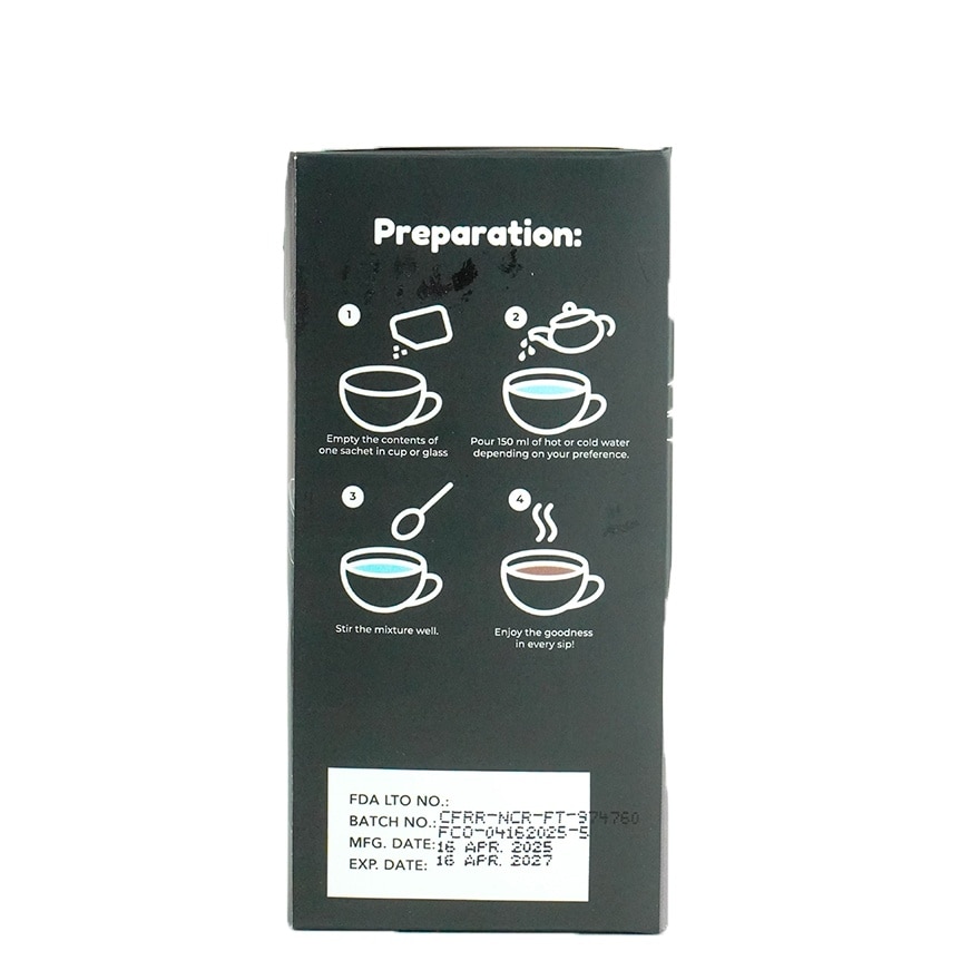 HOT BABE Black Barako 10 Sachets x 180g