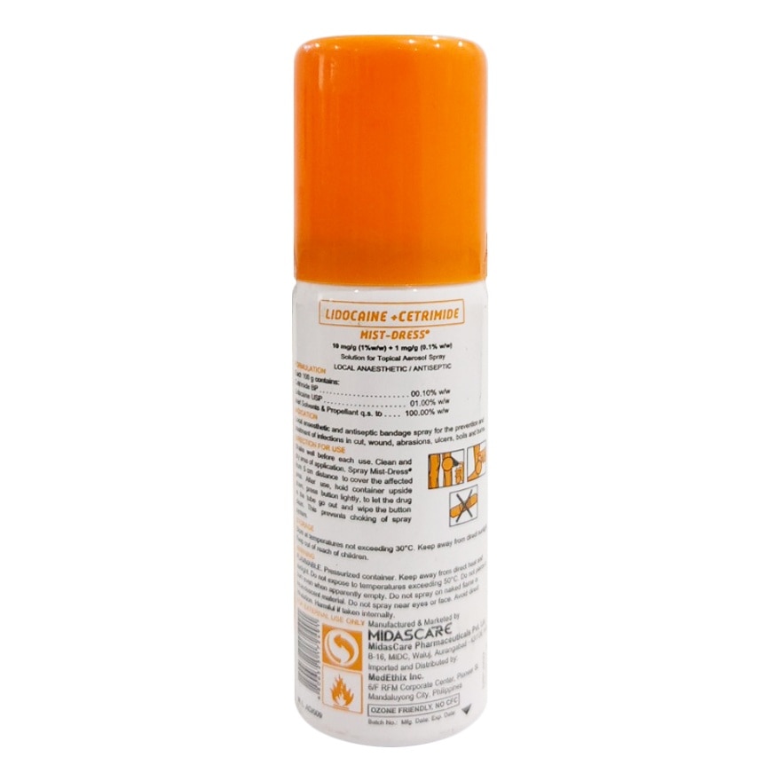 FAST AID Spray on Bandage Mist-Dress 50ml