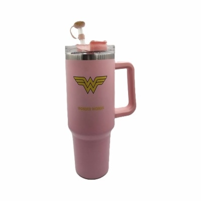JUSTICE LEAGUE JUSTICE LEAGUE Wonder Woman Stainless Tumbler with Straw