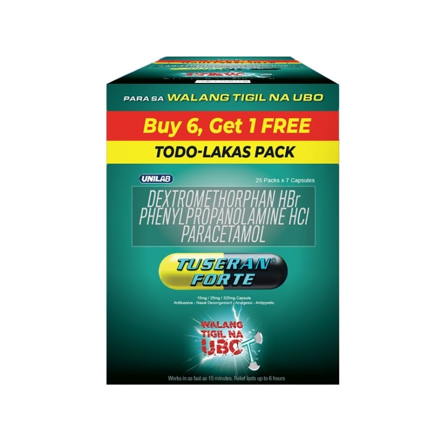TUSERAN Forte Paracetamol Buy 6 + Get 1 Free
