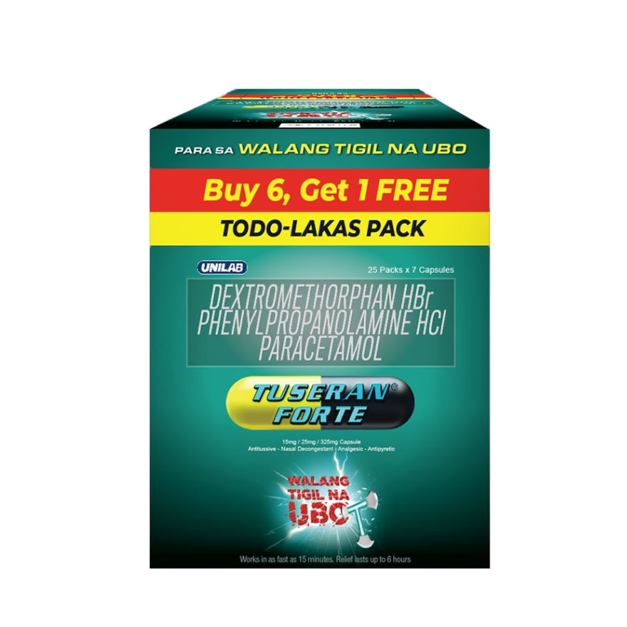 TUSERAN Forte Paracetamol Buy 6 + Get 1 Free