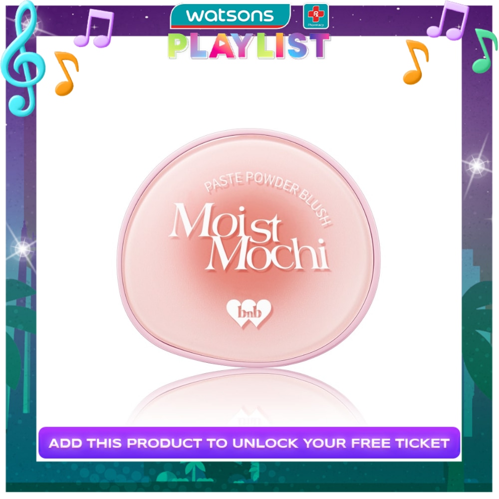 BARENBLISS Moist Mochi Paste Powder Blush Fig Delight 4.5g