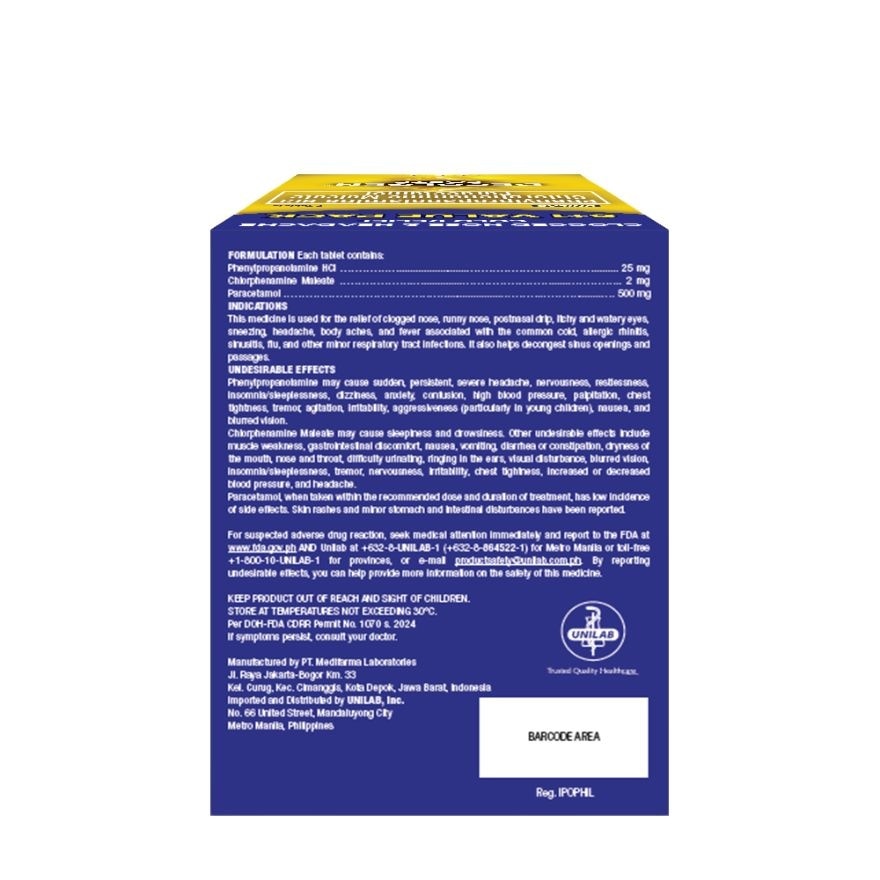 DECOLGEN Forte Paracetamol 6+1 Value set