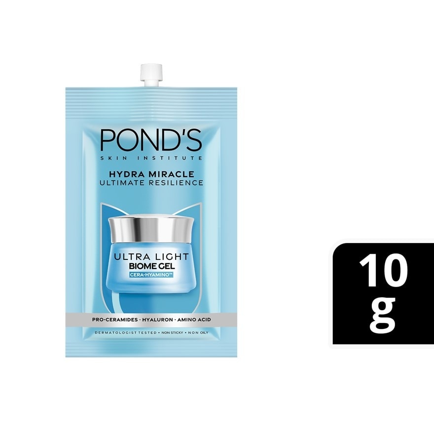 PONDS Hydra Miracle Moisturizer Ultra-Light Biome Gel 10g