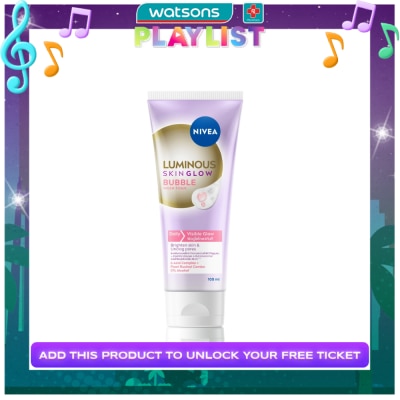 NIVEA NIVEA Luminous Skin Glow Bubble Wash Foam 100ml