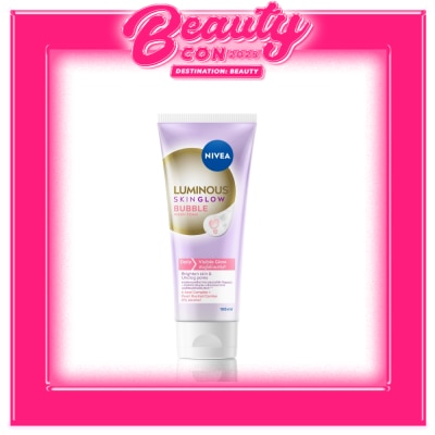 NIVEA NIVEA Luminous Skin Glow Bubble Wash Foam 100ml