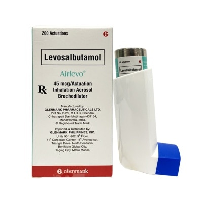 AIRLEVO AIRLEVO Inhalation Aerosol Brochodilator 45mcg Per Actuations (200 Actuations) [PRESCRIPTION REQUIRED]