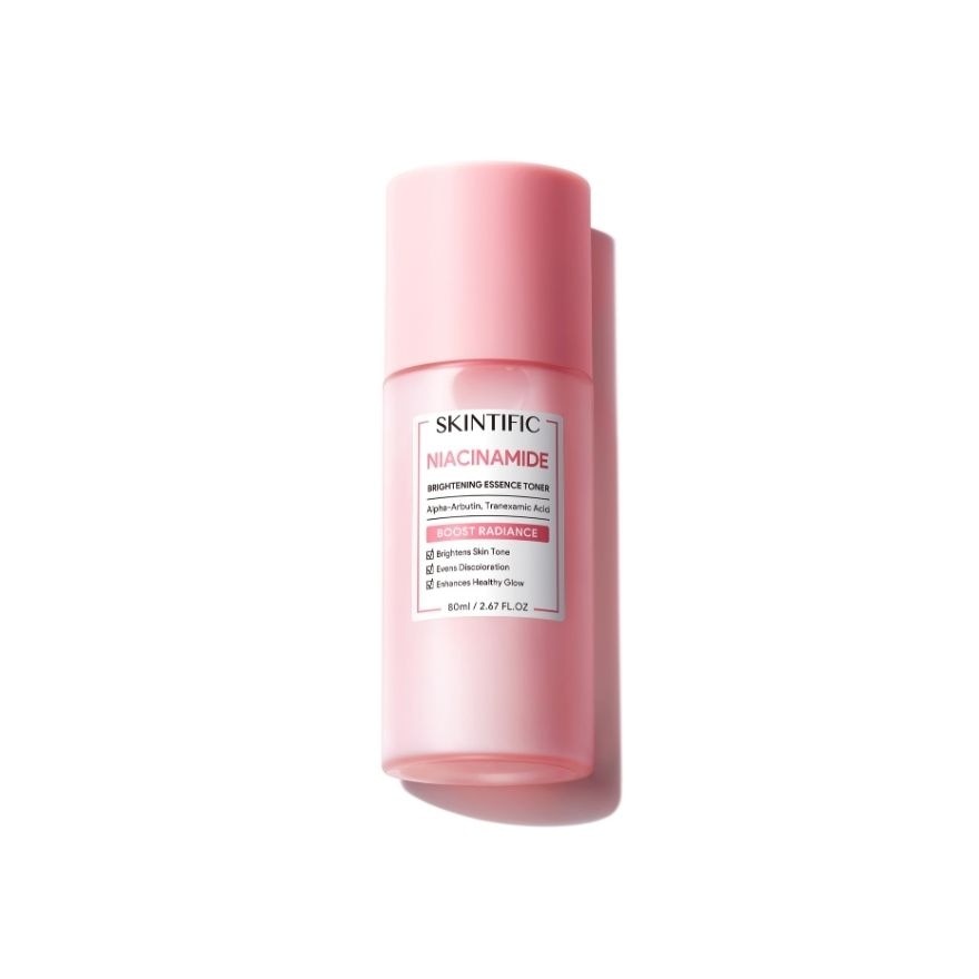 SKINTIFIC Niacinamide Brightening Essence Toner Boost Radiance 80ml