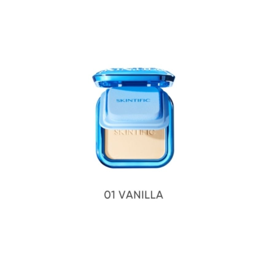 SKINTIFIC Ultra Cover Powder Foundation 01 Vanilla