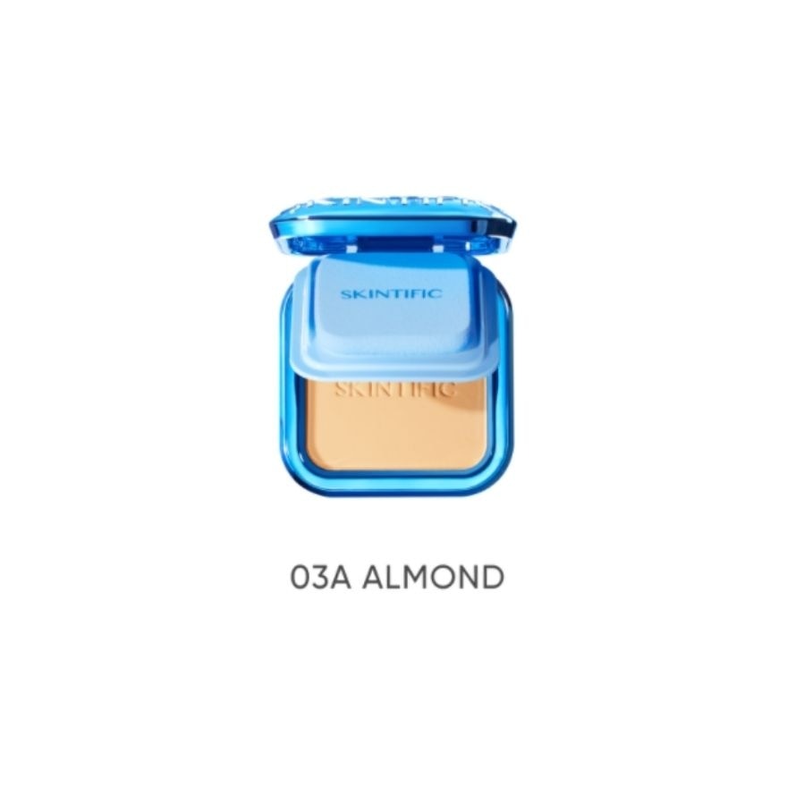 SKINTIFIC Ultra Cover Powder Foundation 03A Almond