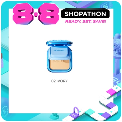 SKINTIFIC - SKINTIFIC Ultra Cover Powder Foundation 02 Ivory image