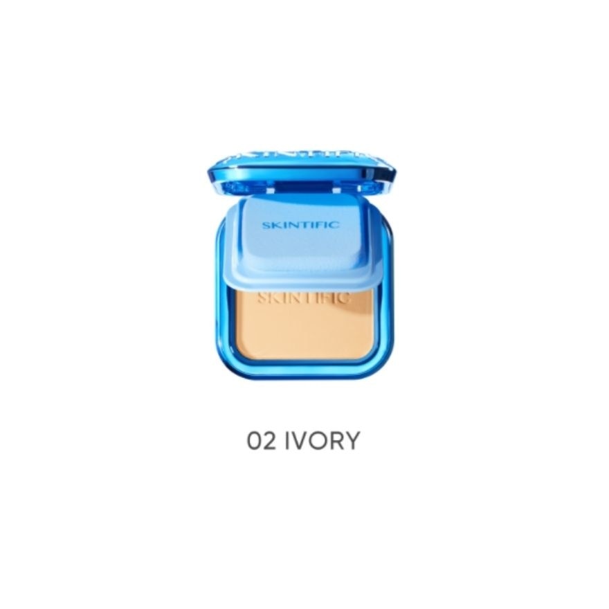 SKINTIFIC Ultra Cover Powder Foundation 02 Ivory
