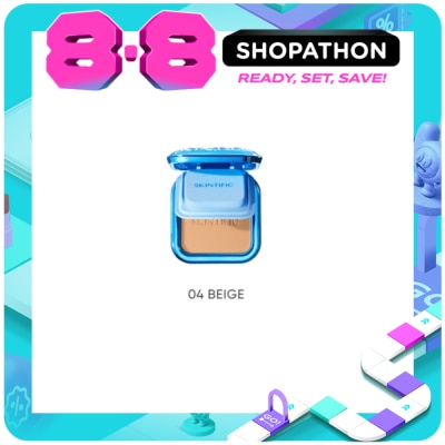 SKINTIFIC - SKINTIFIC Ultra Cover Powder Foundation 04 Beige image