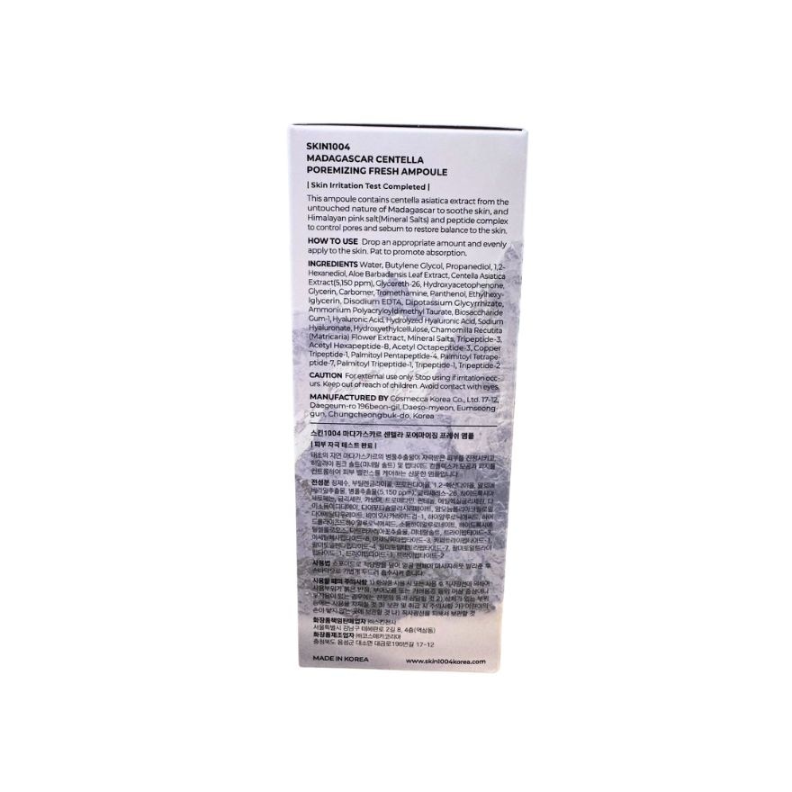 SKIN1004 Madagascar Centella Poremizing Fresh Ampoule 100ml