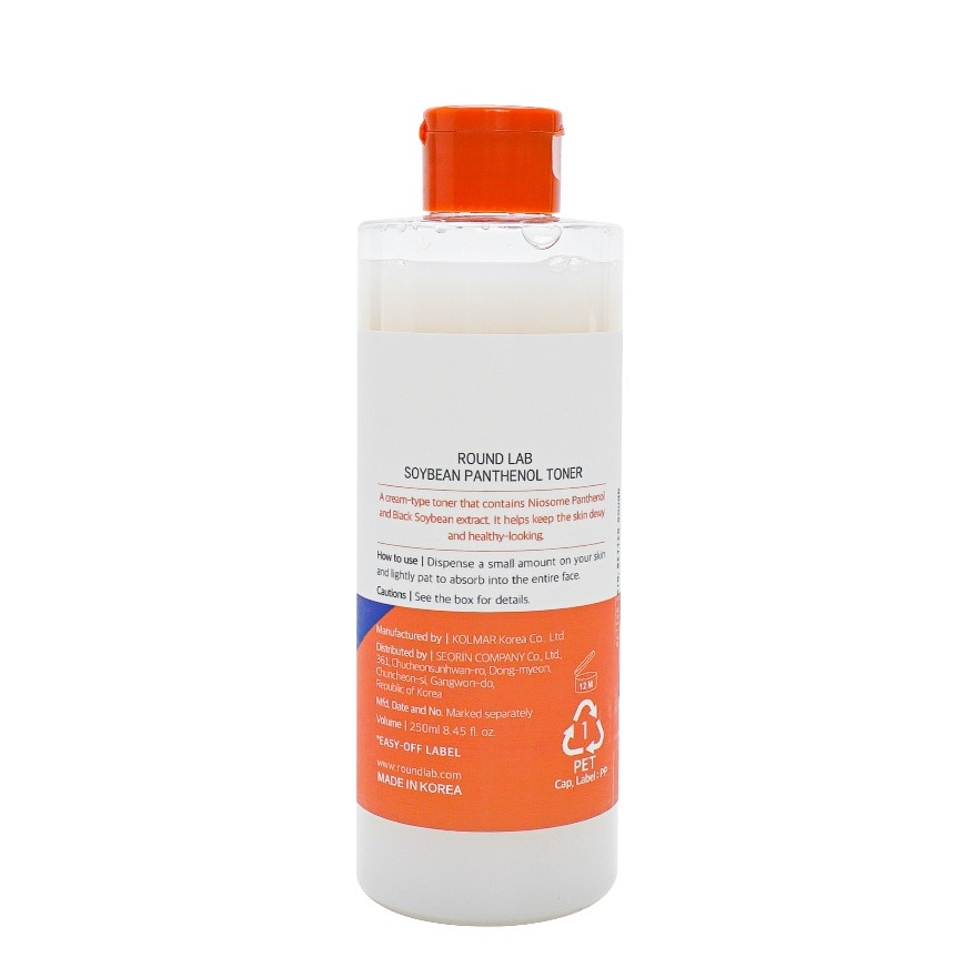 ROUND LAB Soybean Panthenol Toner 250ml