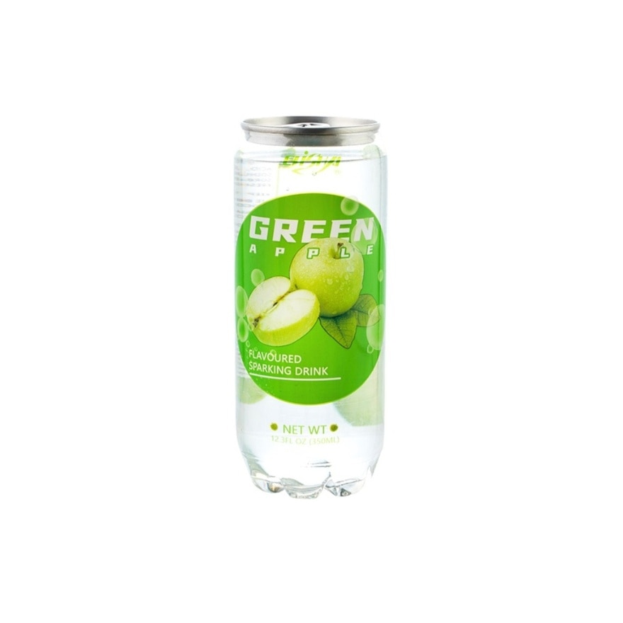 ELISHA Flavoured Sparkling Drink Green Apple 350ml