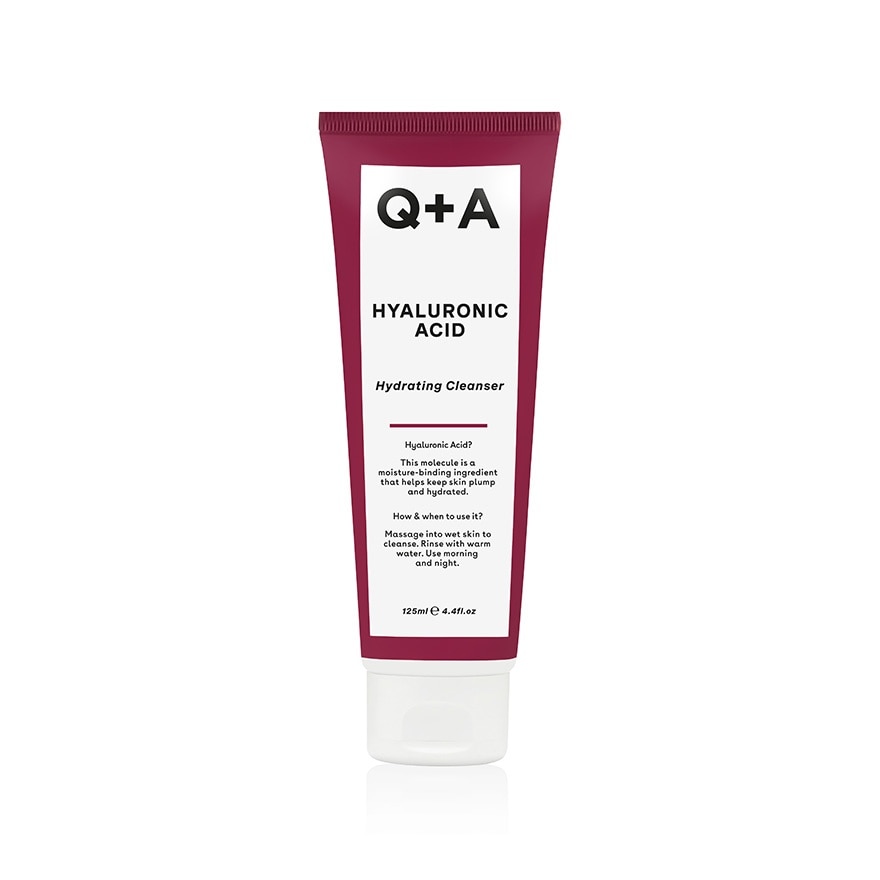 Q + A Hyaluronic Acid Hydrating Cleanser 125ml