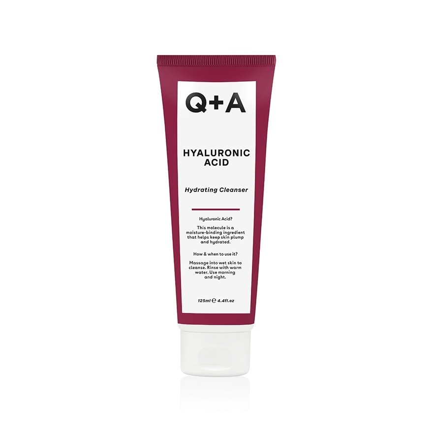 Q + A Hyaluronic Acid Hydrating Cleanser 125ml