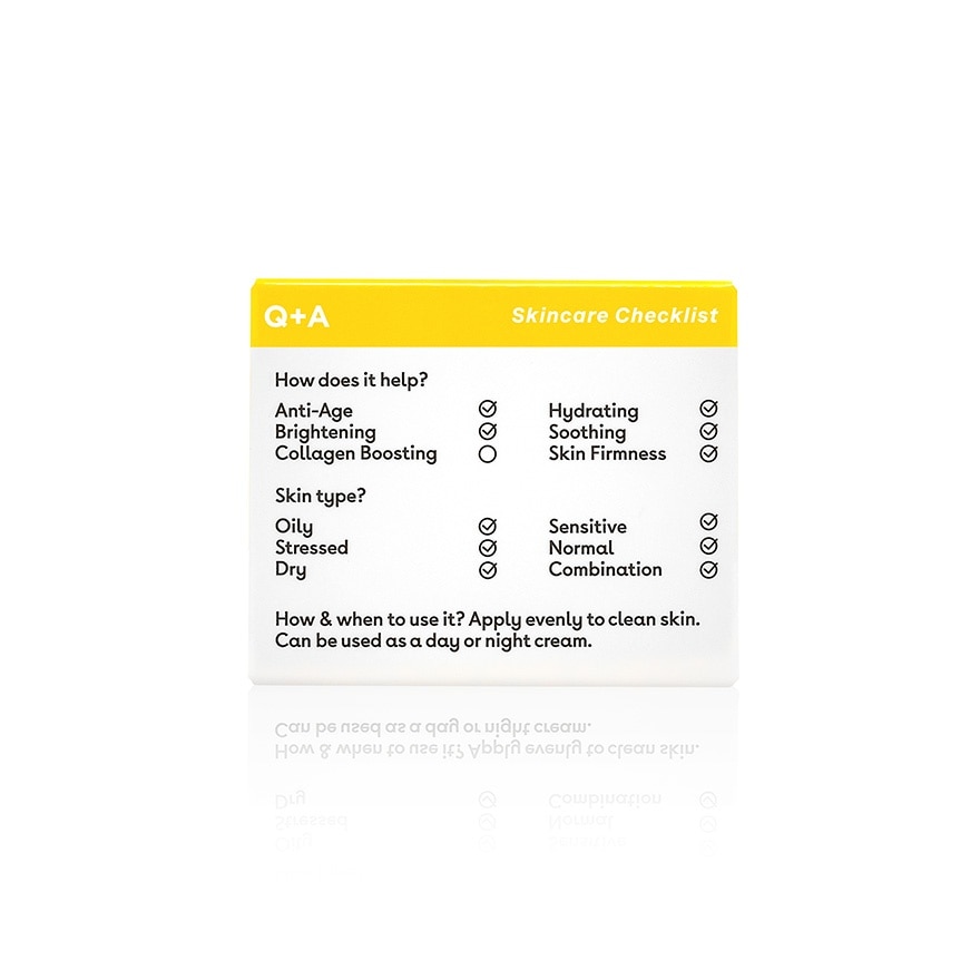 Q + A Ceramide Barrier Defense Face Cream 50g