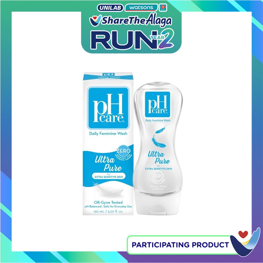 PH CARE Daily Feminine Wash Ultra Pure 150ml image