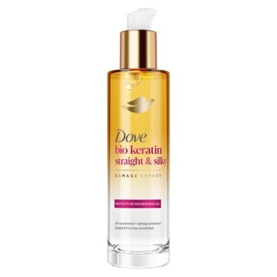 DOVE DOVE Bio Oil Keratin Straight & Silky Damage Expert 95ml