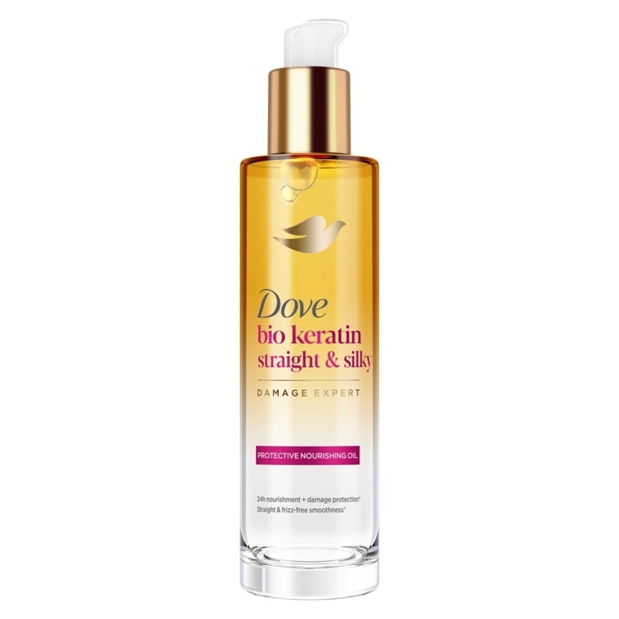 DOVE Bio Oil Keratin Straight & Silky Damage Expert 95ml