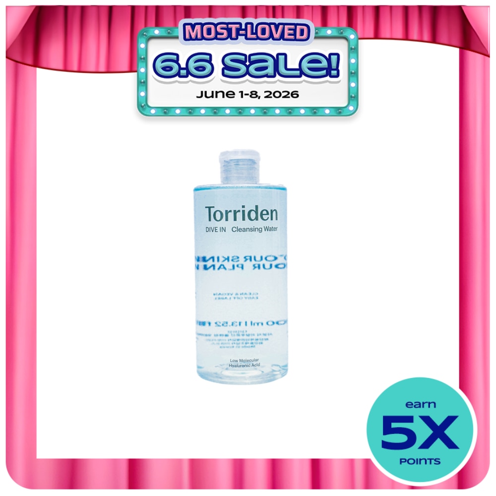 TORRIDEN Dive In Cleansing Water 400ml
