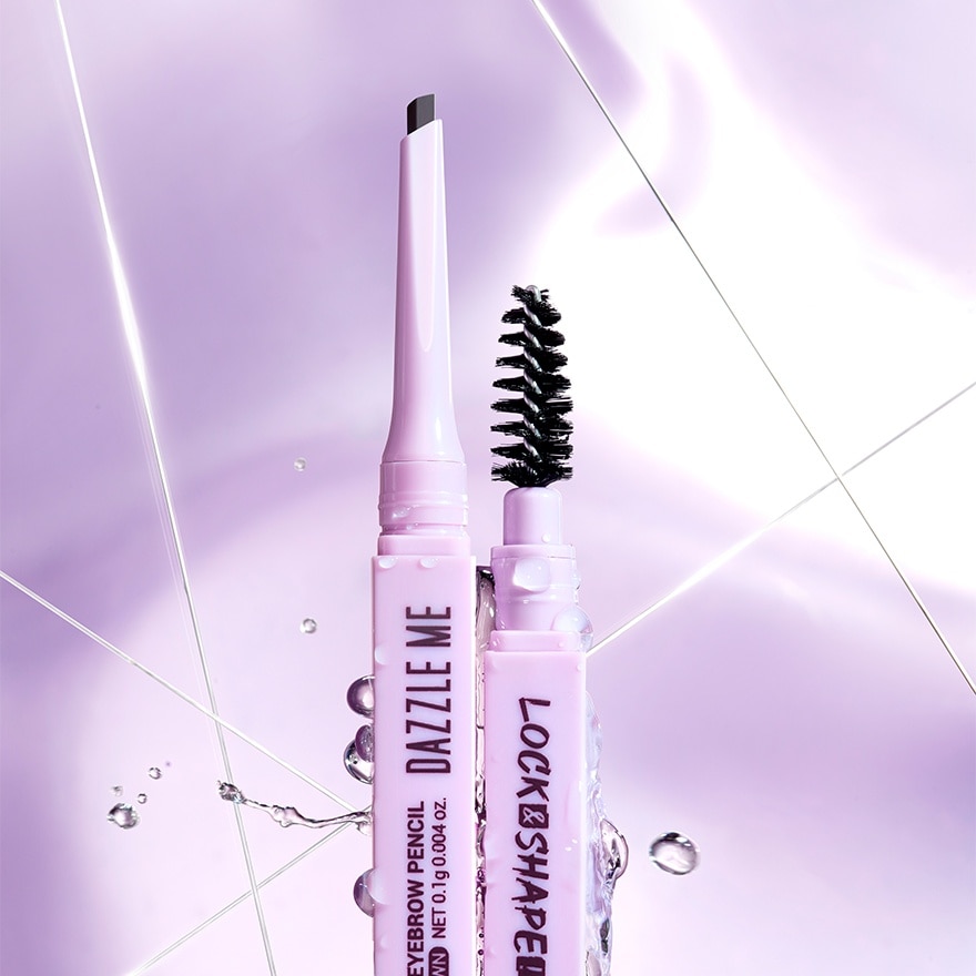 DAZZLE ME Lock & Shape! Slim Fit Eyebrow Pencil Ash Brown