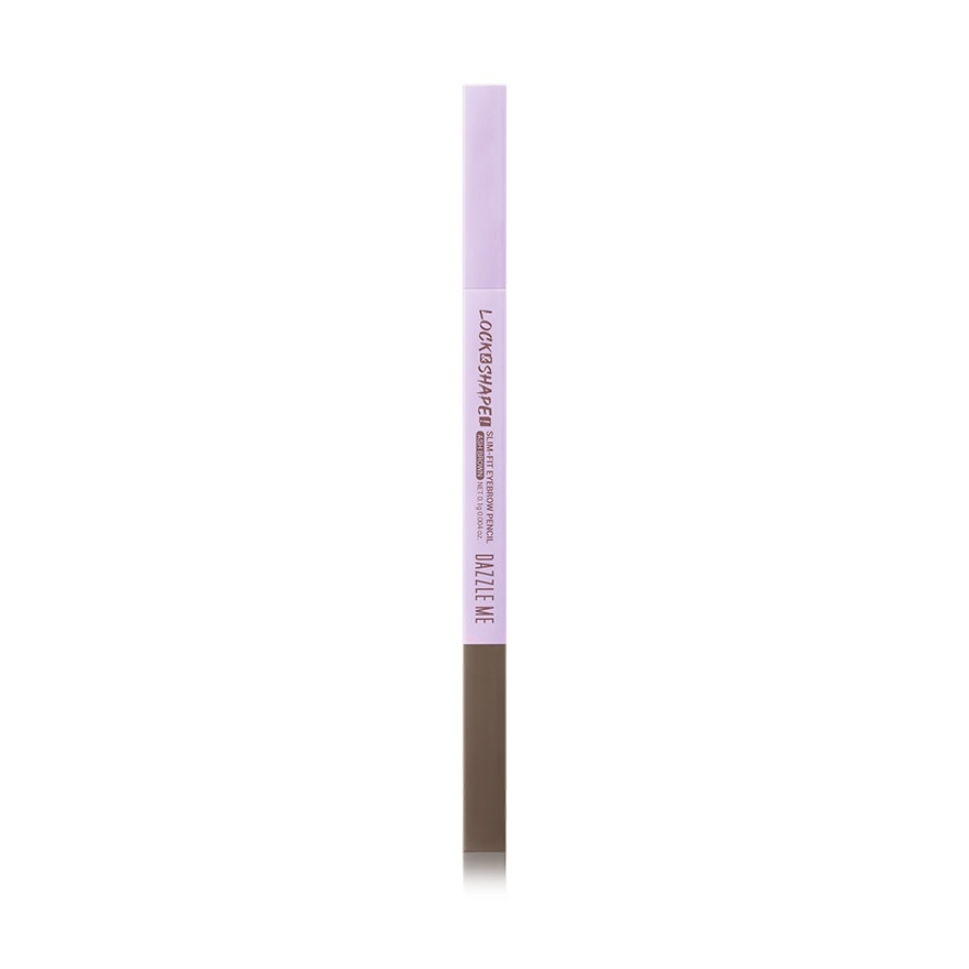 DAZZLE ME Lock & Shape! Slim Fit Eyebrow Pencil Ash Brown