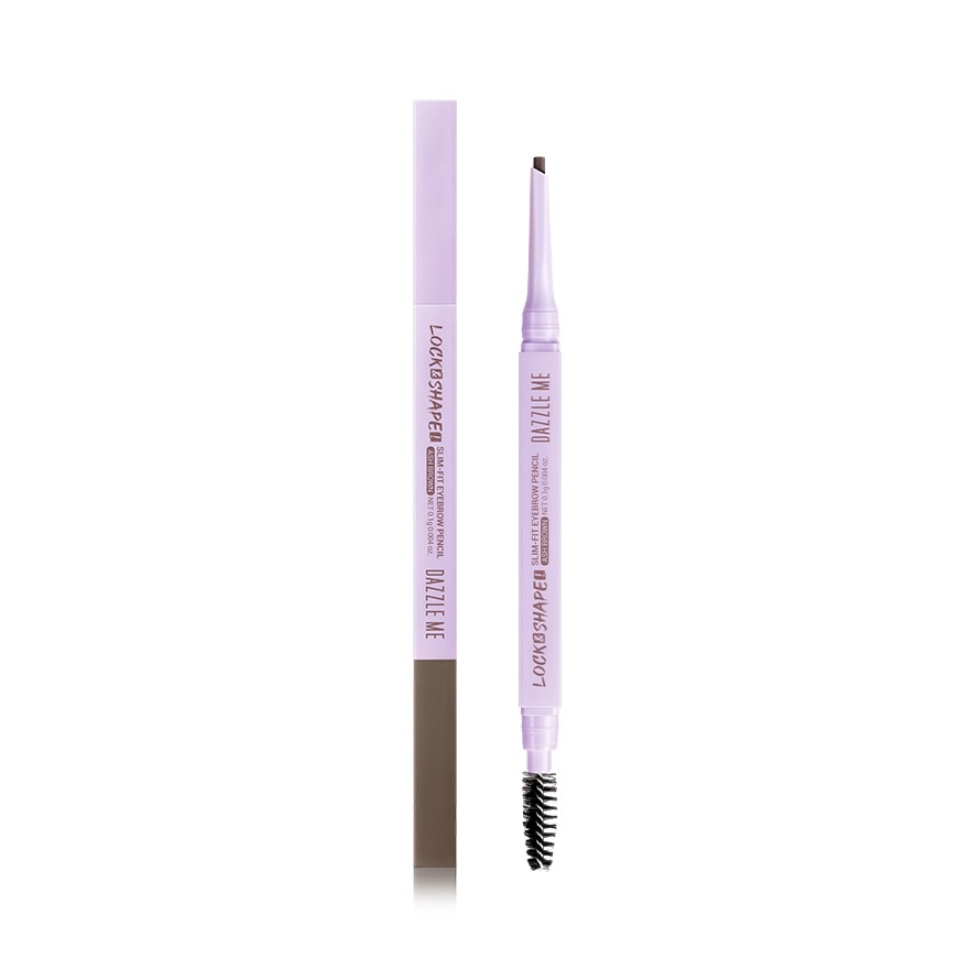 DAZZLE ME Lock & Shape! Slim Fit Eyebrow Pencil Ash Brown