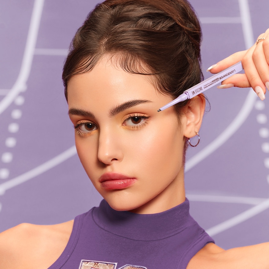 DAZZLE ME Lock & Shape! Slim Fit Eyebrow Pencil Ash Brown