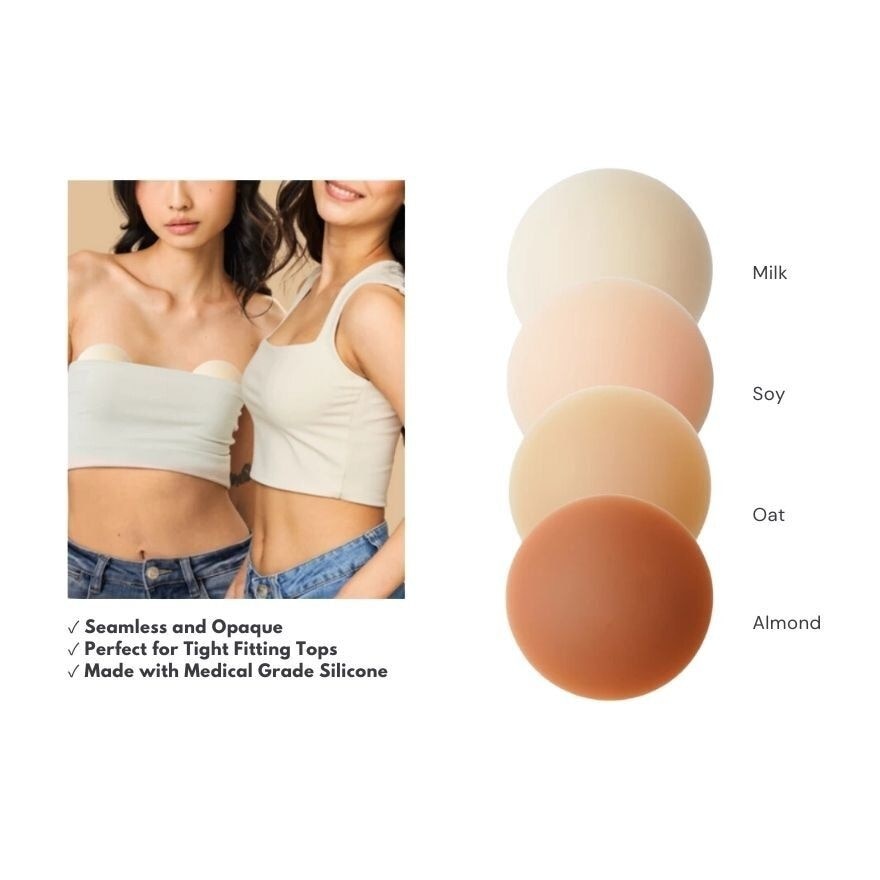 TAPIES Daily Nipple Cover Ups + FREE Tapies Triangle Nipple Cover Ups  - Soy