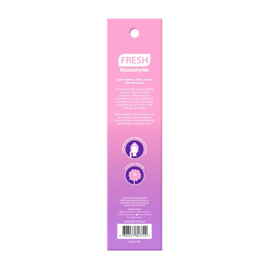FRESH Kbeautylab Fluffy Stippling Face Brush