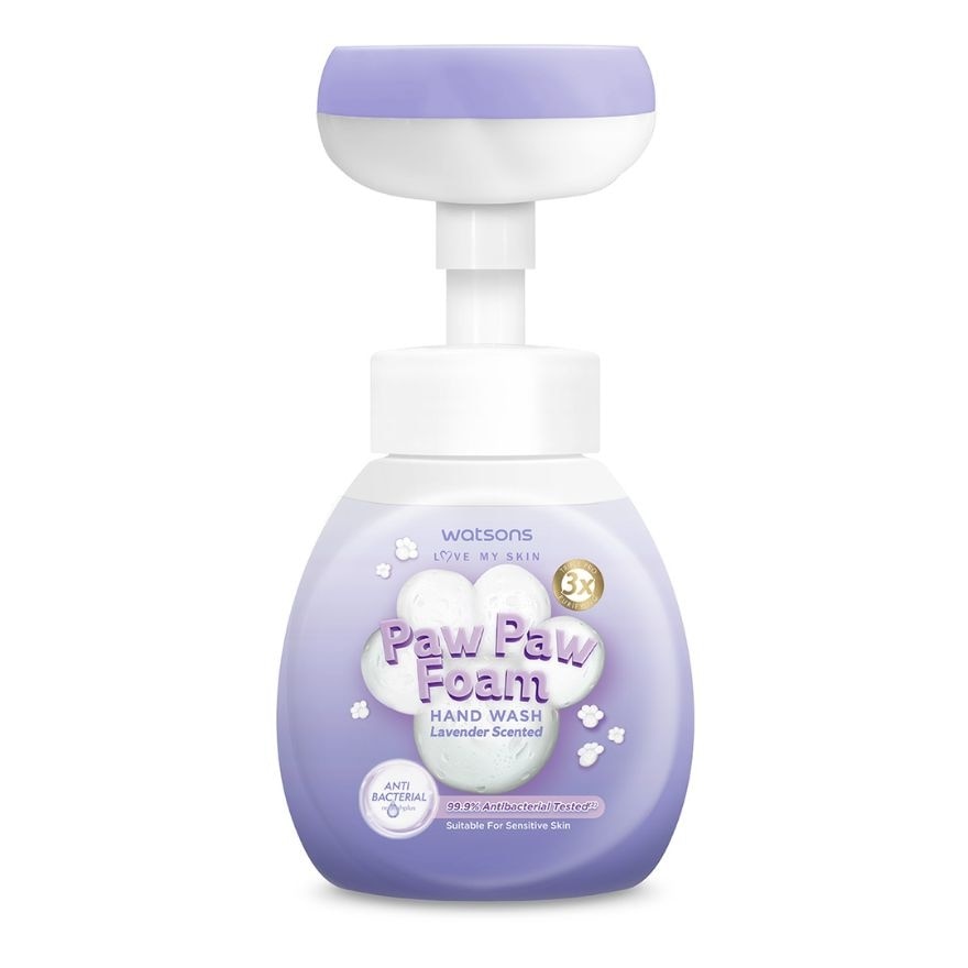 WATSONS Paw Paw Foam Hand Wash Lavender Scented 300ml