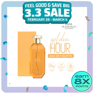 LUXE ORGANIX LUXE ORGANIX Fragrances Golden Hour Eau De Toilette 100ml