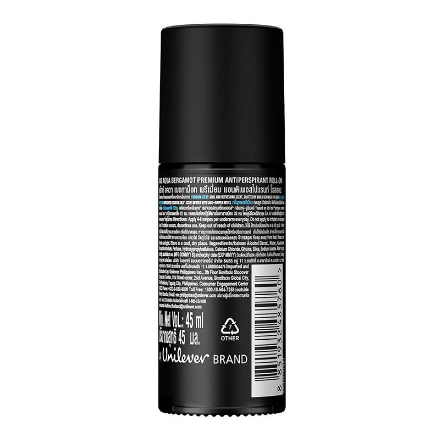 AXE Deodorant Roll On Aqua Bergamot 45ml