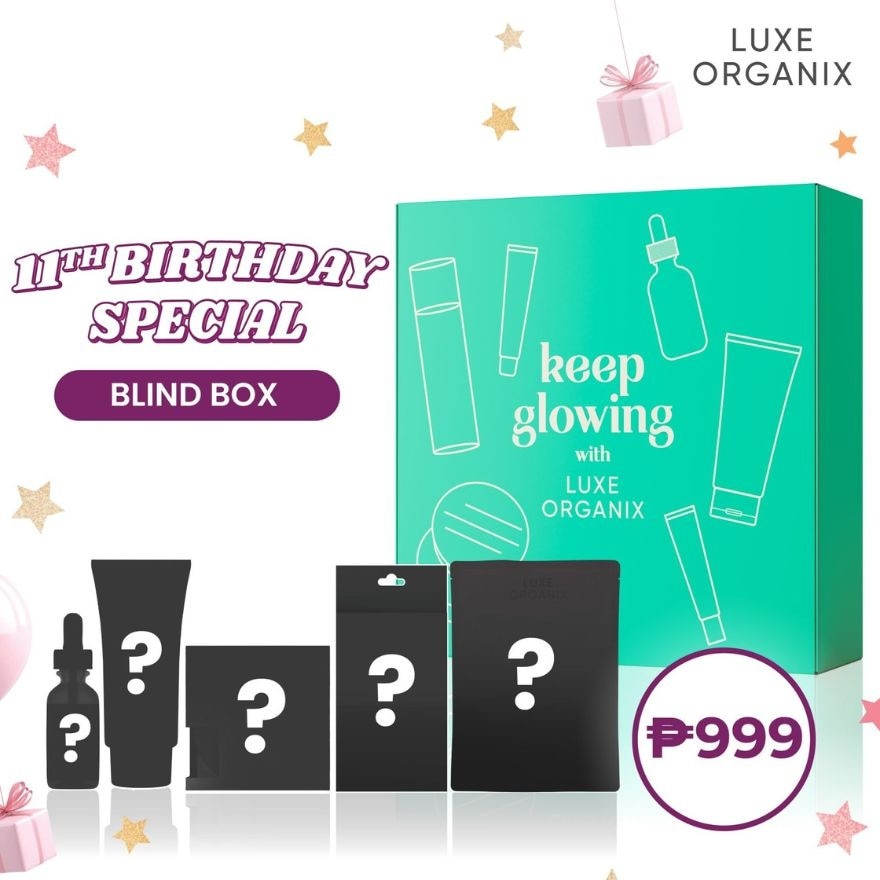 LUXE ORGANIX 11th Birthday Limited Edition Blind Box 999