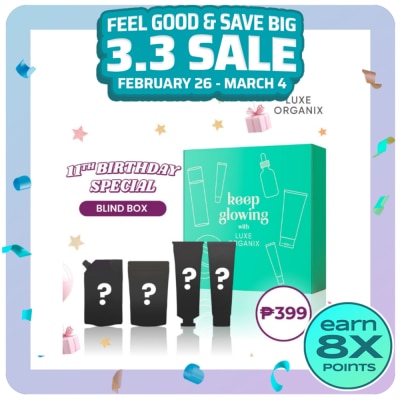 LUXE ORGANIX LUXE ORGANIX 11th Birthday Limited Edition Blind Box 399