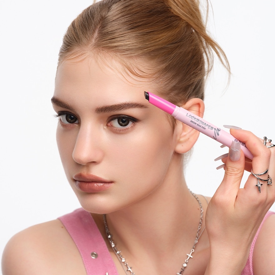 DAZZLE ME Lock & Shape! Brow Wax Pen Deep Brown