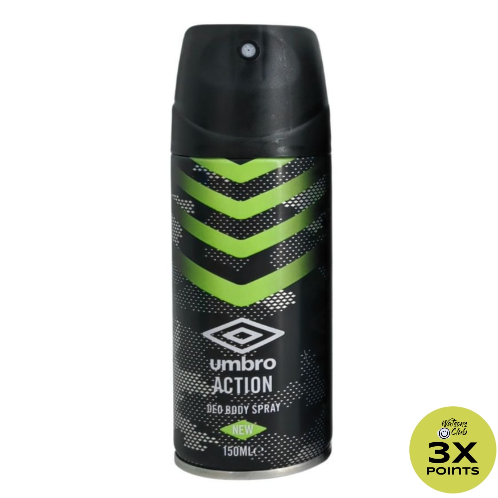 UMBRO Deodorant Body Spray Action 150ml