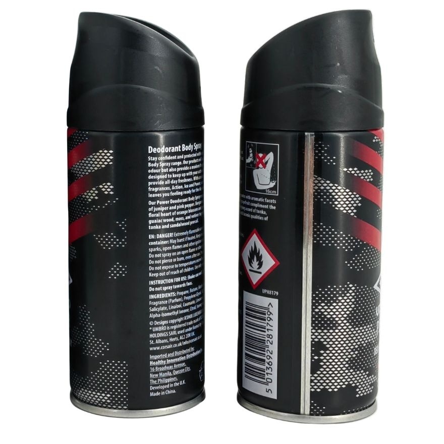 UMBRO Deodorant Body Spray Power 150ml