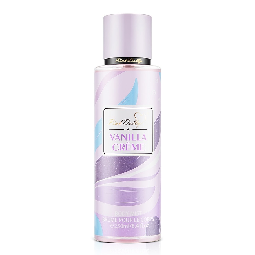 PINK DOLLY Vanilla Creme Fragrance Mist 250ml