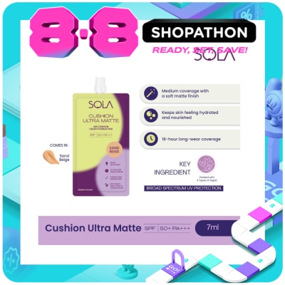 SOLA - SOLA Cushion Ultra Matte Sand Beige 7ml image