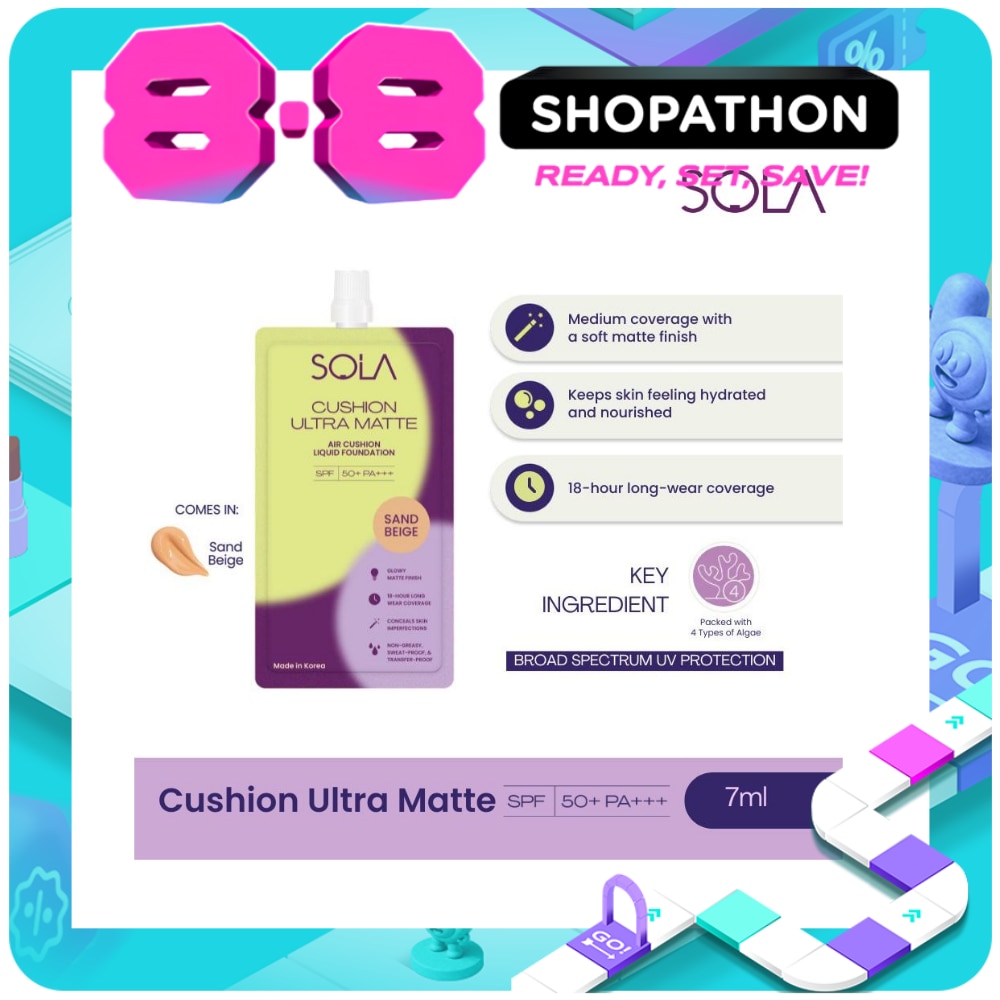 SOLA Cushion Ultra Matte Sand Beige 7ml image