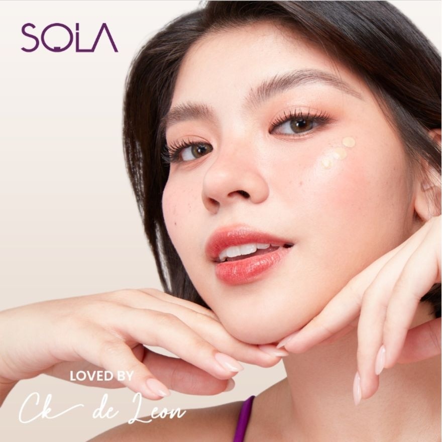 SOLA Cushion Ultra Matte Liquid Foundation SPF 50+ Light Beige 7ml