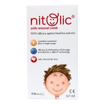 NITOLIC NITOLIC with Removal Comb 50ml