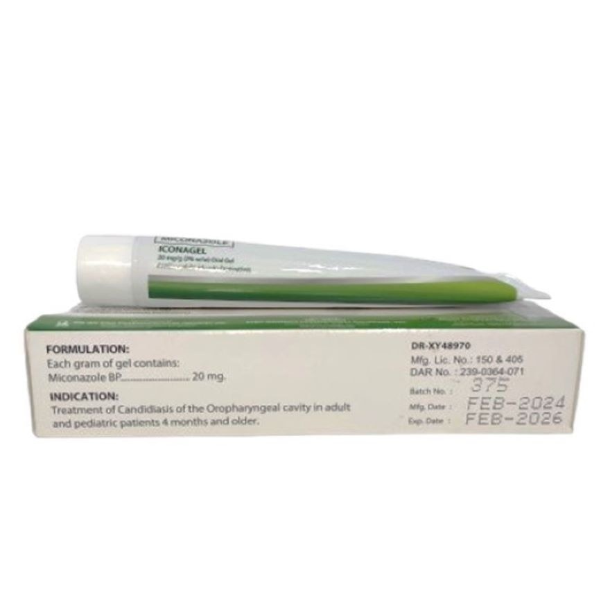 ICONAGEL Miconazole 20mg/g Antifungal 15g