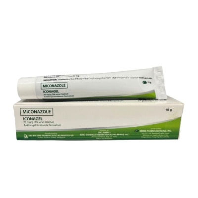 ICONAGEL ICONAGEL Miconazole 20mg/g Antifungal 15g