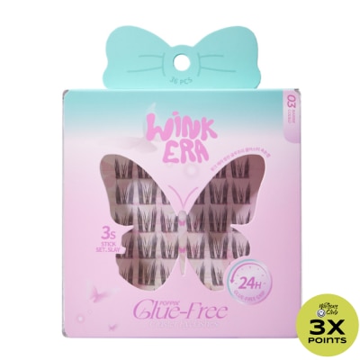 GLAMFIX GLAMFIX Wink Era Poppin Glue Free Cluster Eyelashes 03 Barbie Coded